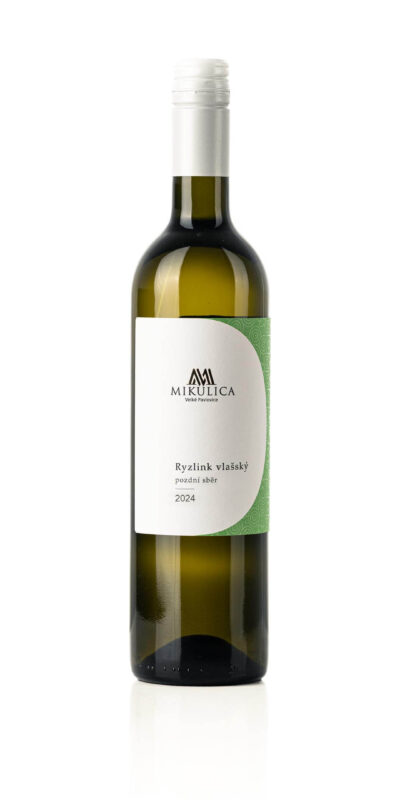 Ryzlink vlašský 2024 od Vinařství Mikulica z Velkých Pavlovic.